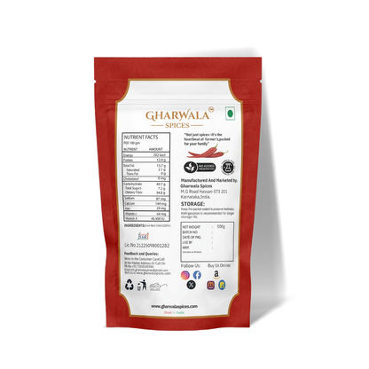 GharWala Spices – Pack of 2 | 100% Pure, Hand-Pounded Chilli Powder.