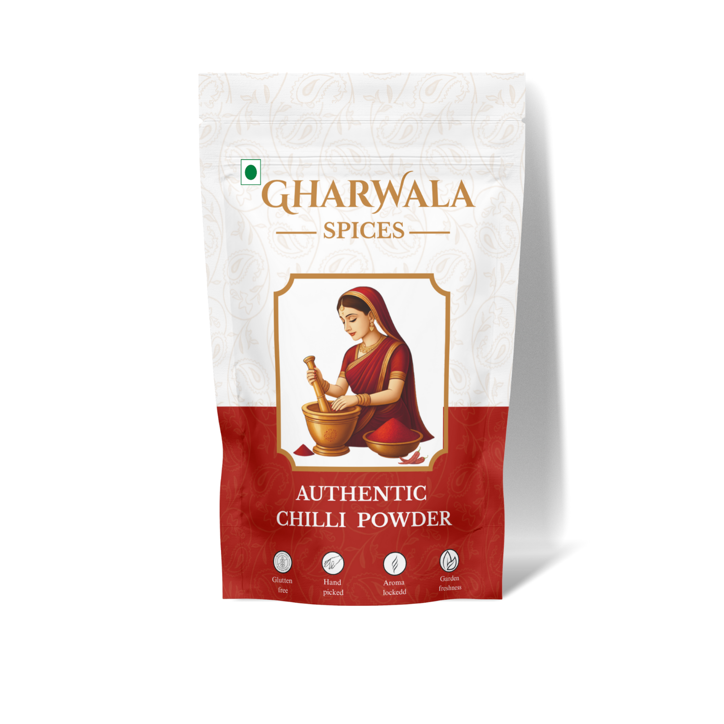 GharWala Spices-Premium Red Chilli Powder(500g)